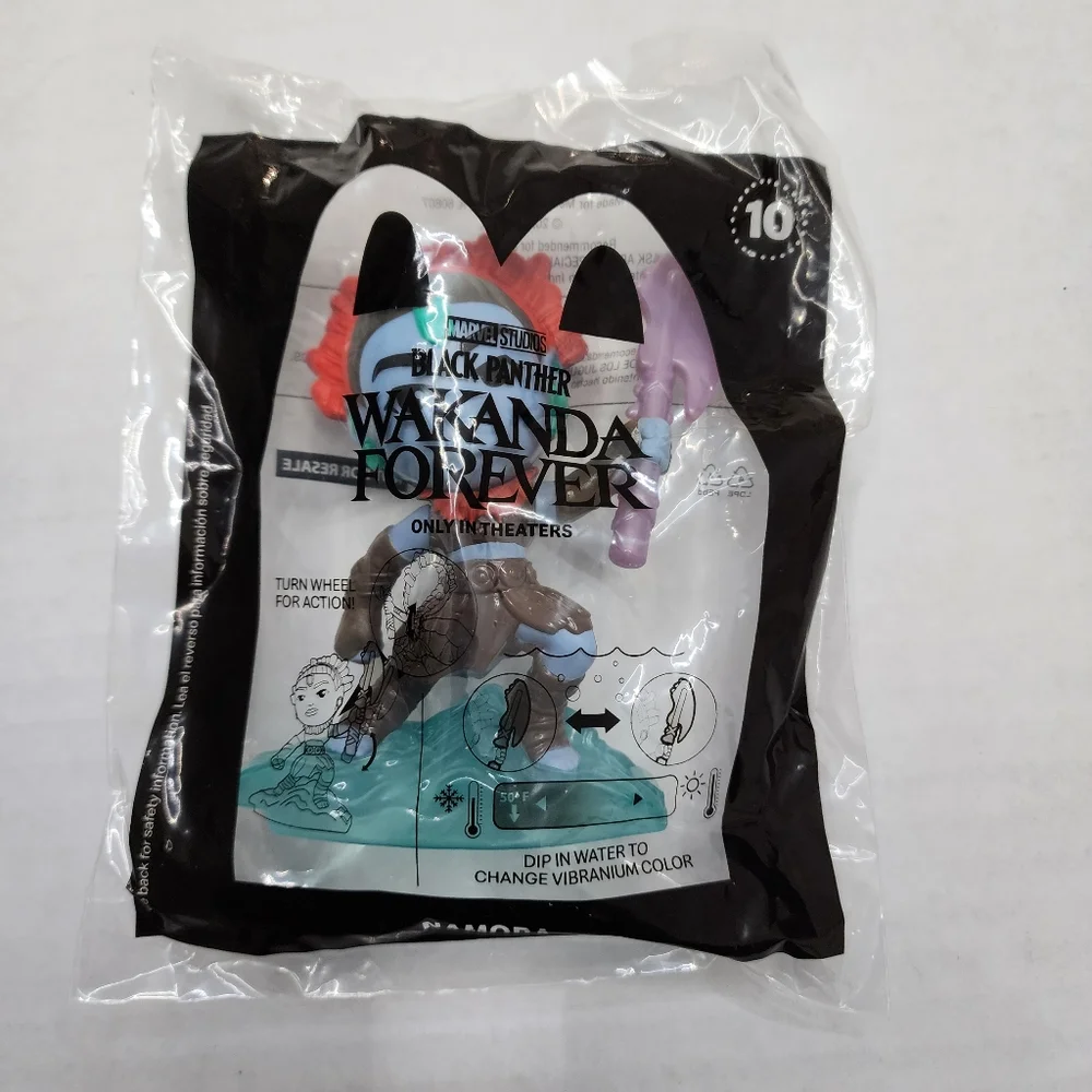 2022 McDonald's Toy #10 Disney Marvel Wakanda Forever Namora